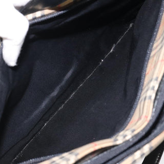 Burberry Shoulder Bag Nova Check Canvas