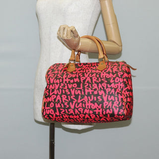Louis Vuitton Speedy Handbag Limited Edition Monogram Graffiti