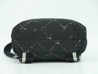 Chanel Travel Line Zip Backpack Printed Nylon