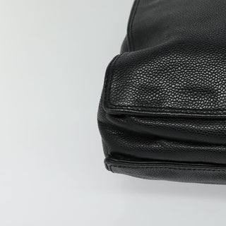 Chanel Vintage Wooden Ring Tote Caviar