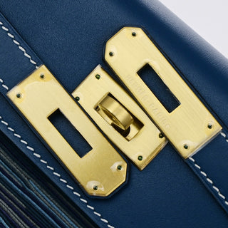 Hermes Kelly Handbag Vibrato and Chamonix
