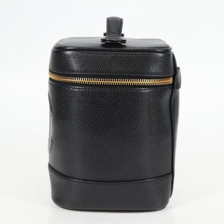 Chanel Vintage Timeless Cosmetic Case Caviar