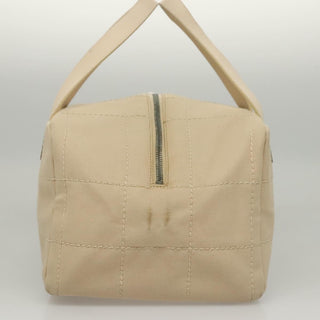 Chanel Chocolate Bar CC Bowler Bag Canvas