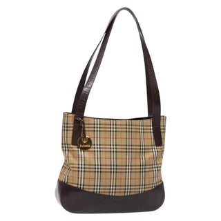 Burberry Nova Check Tote canvas check pattern