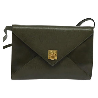 Celine Envelope Shoulder Bag Leather