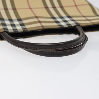 Burberry Nova Check Tote canvas check pattern