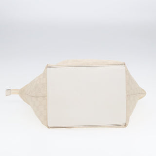 Gucci Web Zip Tote GG Canvas