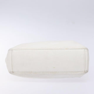 Chanel Vintage Wooden Ring Tote Leather