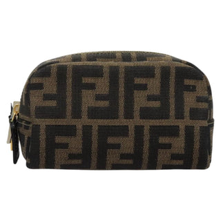 Fendi Vintage Toiletry Pouch Zucca Canvas