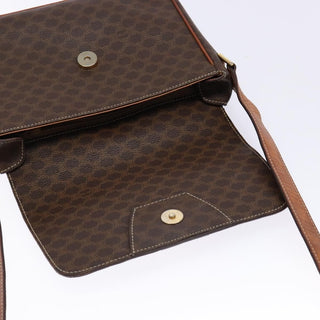 Celine Macadam Shoulder Bag PVC Leather