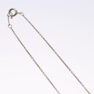 Tiffany & Co. Elsa Peretti Double Loop Pendant Necklace Silver 925