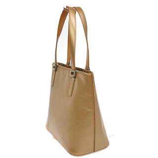 Louis Vuitton Mat Stockton Handbag Monogram Vernis