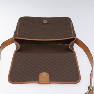 Celine Macadam Shoulder Bag PVC Leather