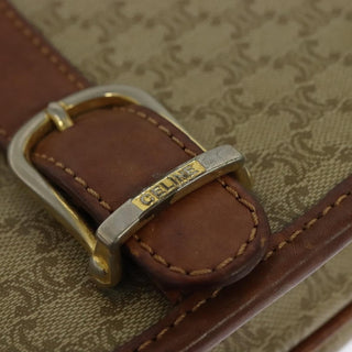 Celine Macadam Shoulder Bag PVC Leather