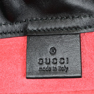 Gucci GG Marmont Drawstring Backpack Matelasse Leather