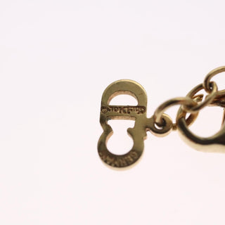 Christian Dior CD Pendant Necklace Metal
