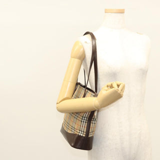 Burberry Nova Check Tote canvas check pattern