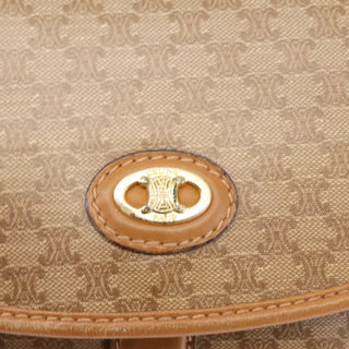 Celine Macadam Shoulder Bag PVC Leather