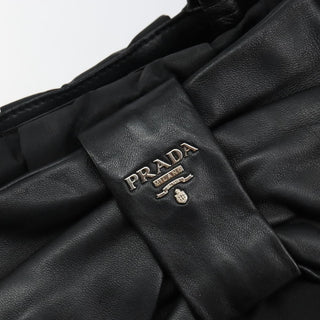 Prada Bow Tote Tessuto with Leather