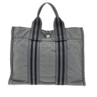 Hermes Fourre Tout Tote Canvas