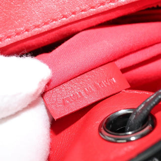 Christian Louboutin Lucky L Convertible Backpack Spiked Leather and Suede