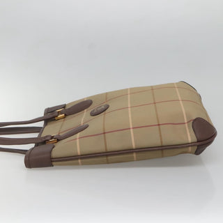 Burberry Nova Check Tote Canvas and Leather