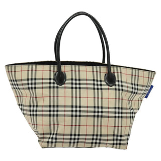 Burberry Nova Check Tote Nylon