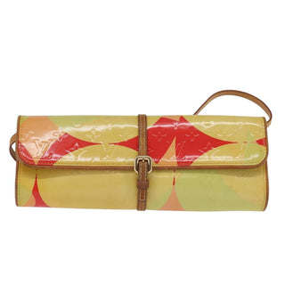 Louis Vuitton Fleurs Pochette Printed Monogram Vernis