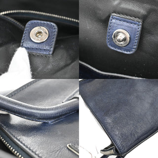 Prada Tassel Twin Pocket Tote City Calf