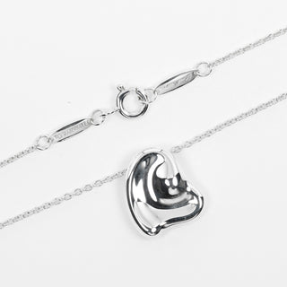 Tiffany & Co. Elsa Peretti Full Heart Necklace Silver 925