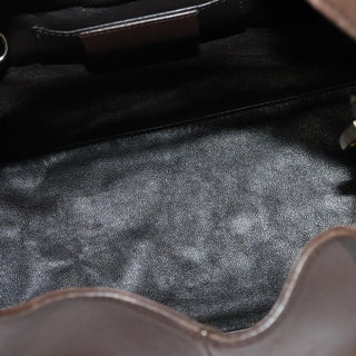 Bvlgari Chandra Hobo Canvas and Leather