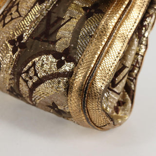 Louis Vuitton Thalie Clutch Brocade Monogram