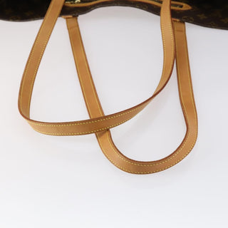 Louis Vuitton Shopping Sac Handbag Monogram Canvas