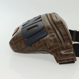 Fendi Mania Logo Waist Bag Zucca Coated Canvas