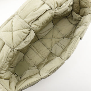 Bottega Veneta Padded Tech Cassette Crossbody Bag Intrecciato Nylon