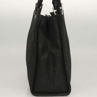 Gucci Vintage Bamboo Handle Tote GG Nylon