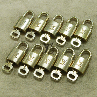 Louis Vuitton Cadenas Bag Charm Gold-plated