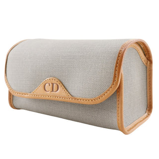 Christian Dior CD logo novelty pouch PVC