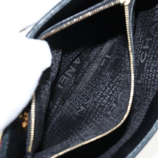 Chanel Crochet CC Drawstring Tote Fabric