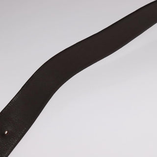 Christian Dior D Buckle Belt Canvas and Leather