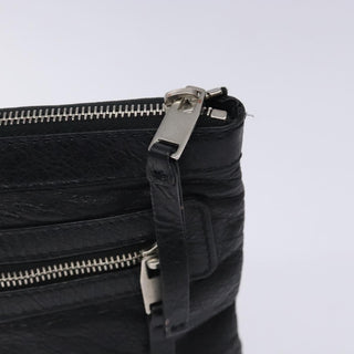 Balenciaga Classic City Clip Pouch Leather