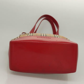 Burberry Nova Check Tote canvas check pattern