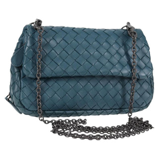 Bottega Veneta Expandable Chain Crossbody Bag Intrecciato Nappa