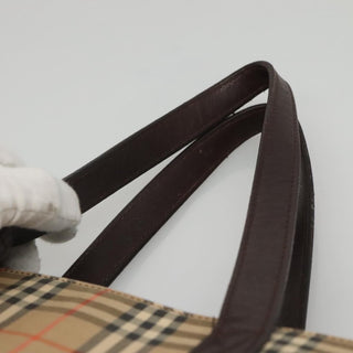 Burberry Nova Check Tote canvas check pattern