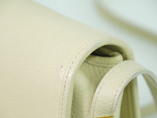 Saint Laurent Vintage Flap Crossbody Bag Leather