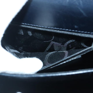 Salvatore Ferragamo Gancini Convertible Top Handle Bag Leather