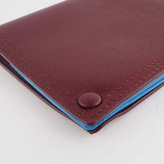 Bottega Veneta Bicolor Card Holder Leather