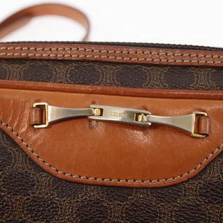 Celine Macadam Shoulder Bag PVC Leather