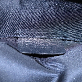 Christian Dior Saddle Zip Pouch Diorissimo Canvas