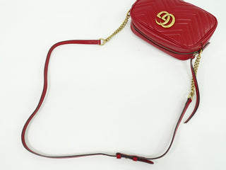 Gucci GG Marmont Flap Bag Mixed Matelasse Leather